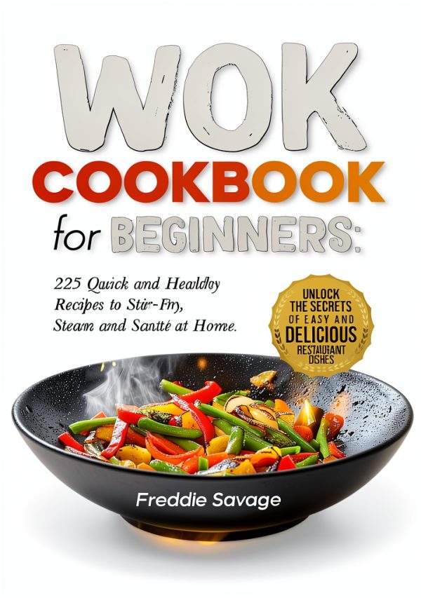 Wok Cookery Kindle eBook by Cookbooks Series – 110 Page Chinese-0