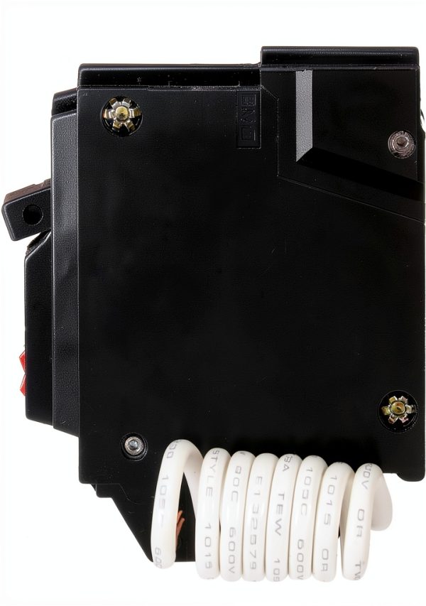ABB Q-Line® THQL1115GFTP 15A Ground Fault Interrupter Circuit Breaker • 15 Amp Single Pole 120 VAC Ground Fault Breaker with Self-Test • Ground Fault Circuit Interrupter • Plug-in Mount Type-3
