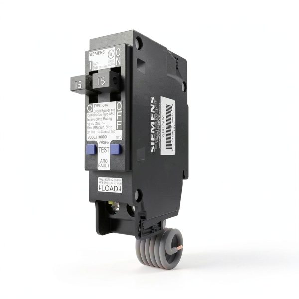 15A 120V 1 Pole Tandem CAFCI Breaker Siemens LED-0