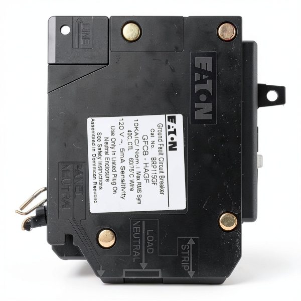 Cutler-Hammer 15 Amp Single Pole GFCI Circuit Breaker Plug-On Neutral-4