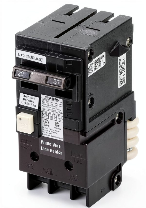 Siemens 20 Amp Double Pole Type QPF2 GFCI Circuit Breaker-4