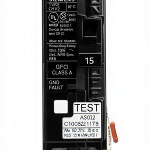 15 Amp 1-Pole GFCI Plug-On Neutral Circuit Breaker-0