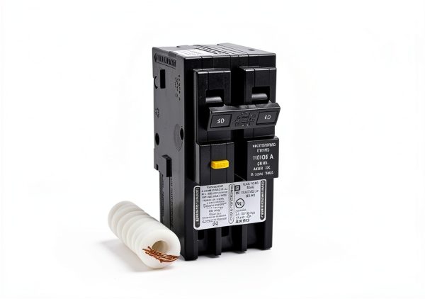 Square D Homeline 40 Amp Mini 2‑Pole GFCI Circuit Breaker Residential-1