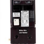 Siemens 20 Amp Double Pole Type QPF2 GFCI Circuit Breaker-0