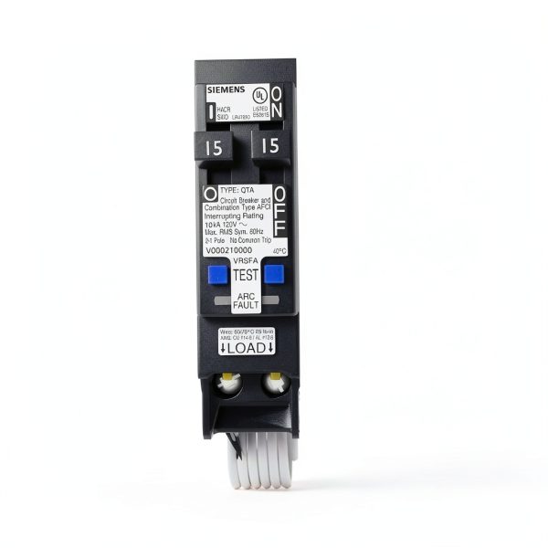 15A 120V 1 Pole Tandem CAFCI Breaker Siemens LED-1