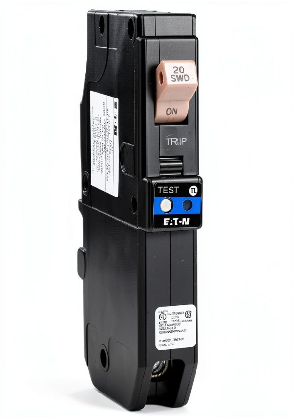 CUTLER HAMMER 20 Amp AFCI/GFCI Circuit Breaker Plug-On Neutral-1