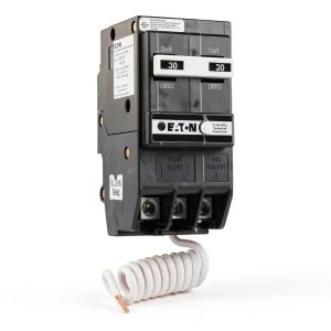 CUTLER HAMMER 30A Pole GFCI Circuit Breaker 120/240V Pigtail UL-0