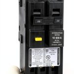 Square D Homeline 20A Circuit Breaker 2‑Pole GFCI HOM220GFIC-0