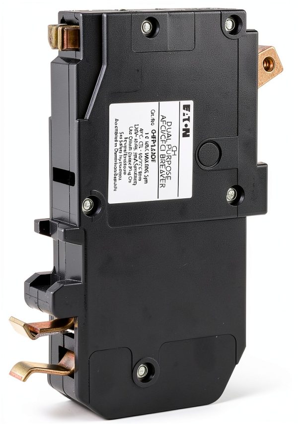 CUTLER HAMMER 20 Amp AFCI/GFCI Circuit Breaker Plug-On Neutral-4