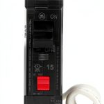 ABB Q-Line® THQL1115GFTP 15A Ground Fault Interrupter Circuit Breaker • 15 Amp Single Pole 120 VAC Ground Fault Breaker with Self-Test • Ground Fault Circuit Interrupter • Plug-in Mount Type-0