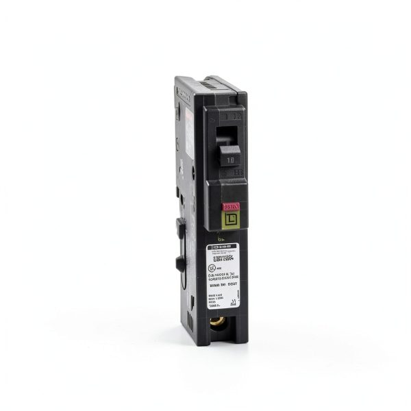 Square D Homeline Plug-On Neutral 15A CAFCI GFCI Circuit Breaker-1