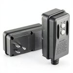 Auto-Monitoring GFCI Replacement Plug LOLARAN 15A Reset Black-0