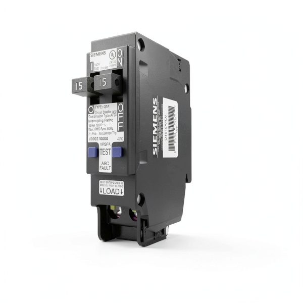 15A 120V 1-Pole Tandem CAFCI Breaker Siemens with LED Trip Indicator-0