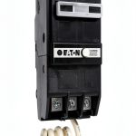 Eaton BRN250GF GFCI Circuit Breaker 50A 10kAIC 2‑Pole 120/240V Black-0